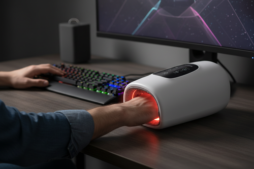 Palmora™ Portable Heat Compression Hand Massager